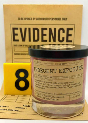 Indecent Exposure Scented Candle Medium | Jelly Jar | 6.5 oz - Presumed Innoscent