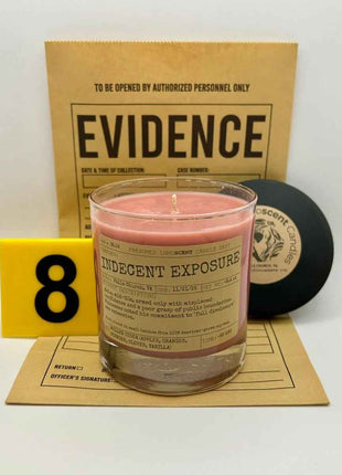 Indecent Exposure Scented Candle Medium | Jelly Jar | 6.5 oz - Presumed Innoscent