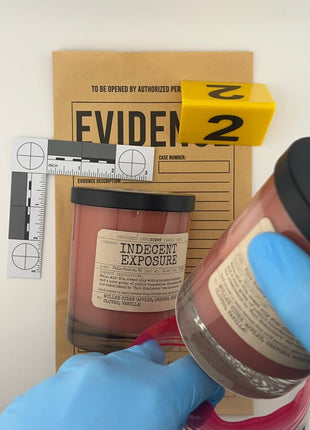 Indecent Exposure Scented Candle [CLEARANCE] Extra Large | Mayo Jar | 13.4 oz - Presumed Innoscent