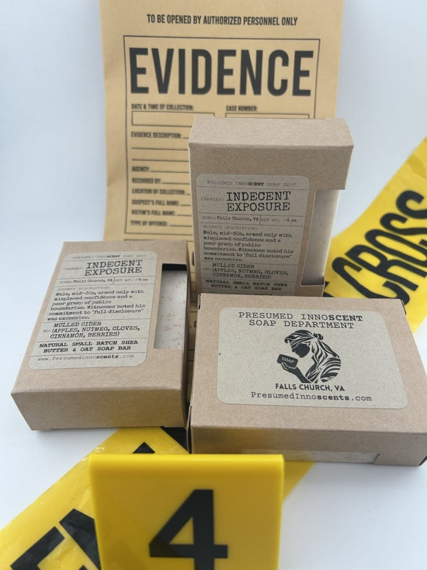 Indecent Exposure Soap Bar - Presumed Innoscent