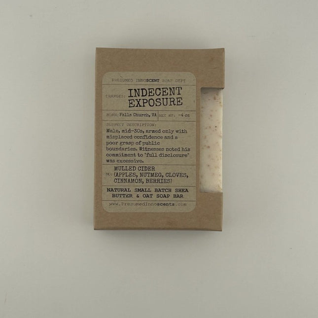 Indecent Exposure Soap Bar - Presumed Innoscent