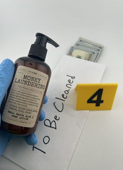 Money Laundering Aloe & Shea Lotion - Presumed Innoscent