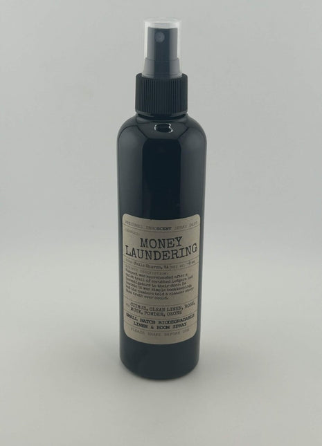 Money Laundering Room Spray 8 oz - Presumed Innoscent