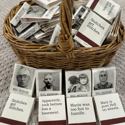Mugshot Matchbooks - Presumed Innoscent