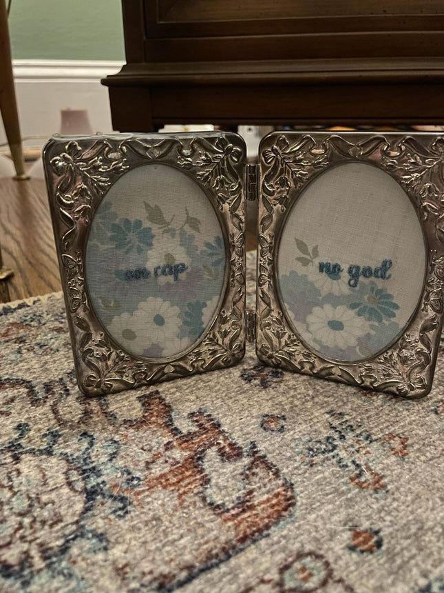 On Cap No God Embroidery - Presumed Innoscent