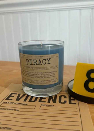 Piracy Scented Candle Medium | Jelly Jar | 6.5 oz - Presumed Innoscent