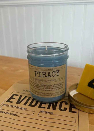 Piracy Scented Candle Medium | Jelly Jar | 6.5 oz - Presumed Innoscent