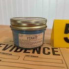 Piracy Scented Candle Small | Squat Jelly Jar | 3 oz - Presumed Innoscent