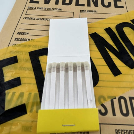 Presumed Innoscent 20ct Matchbook - Evidence Marker - Presumed Innoscent