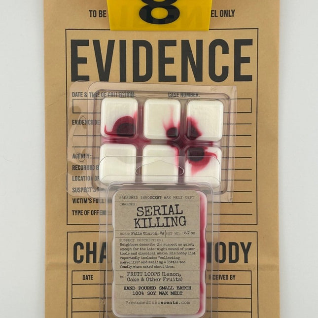 Serial Killing 6pc Wax Melt - Presumed Innoscent