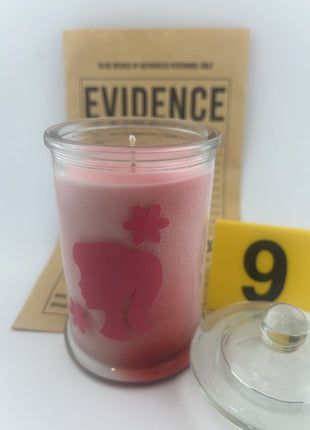 Serial Killing: Exhibit B - Barbie Print Apothecary Jar - Presumed Innoscent