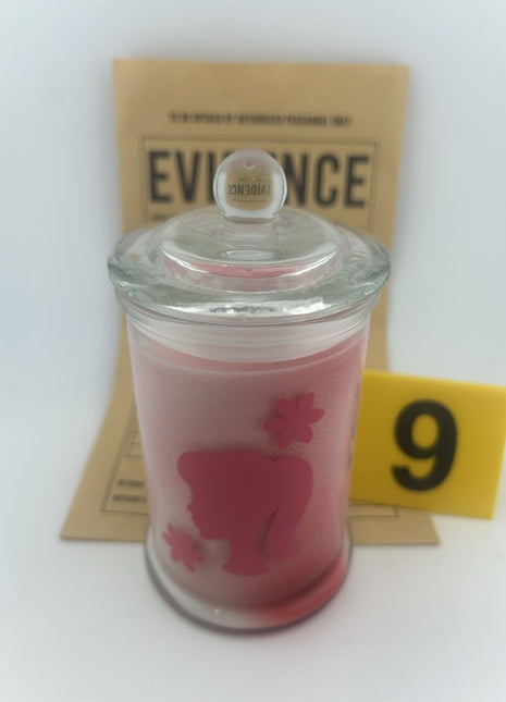 Serial Killing: Exhibit B - Barbie Print Apothecary Jar - Presumed Innoscent