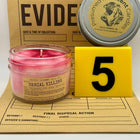 Serial Killing Scented Candle Small | Squat Jelly Jar | 3 oz - Presumed Innoscent