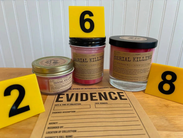 Serial Killing Scented Candle - Presumed Innoscent