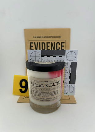 Serial Killing Scented Candle Extra Large | Double Old Fashioned Glass | 11 oz - Presumed Innoscent