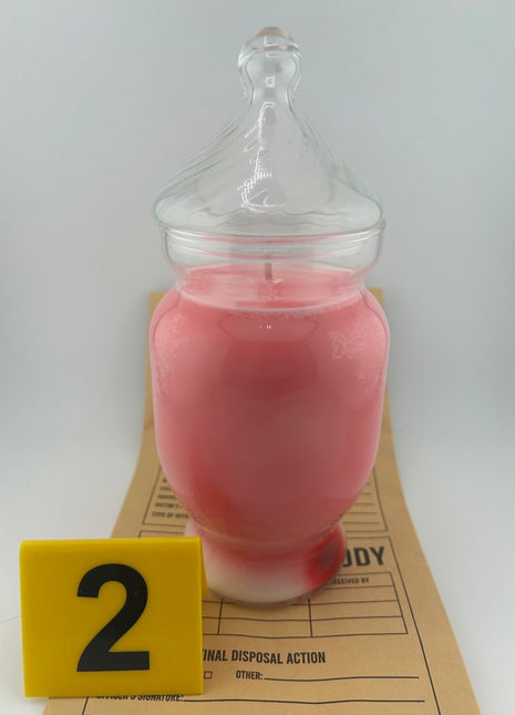Serial Killing Scented Candle - Large Candy Dish - Presumed Innoscent