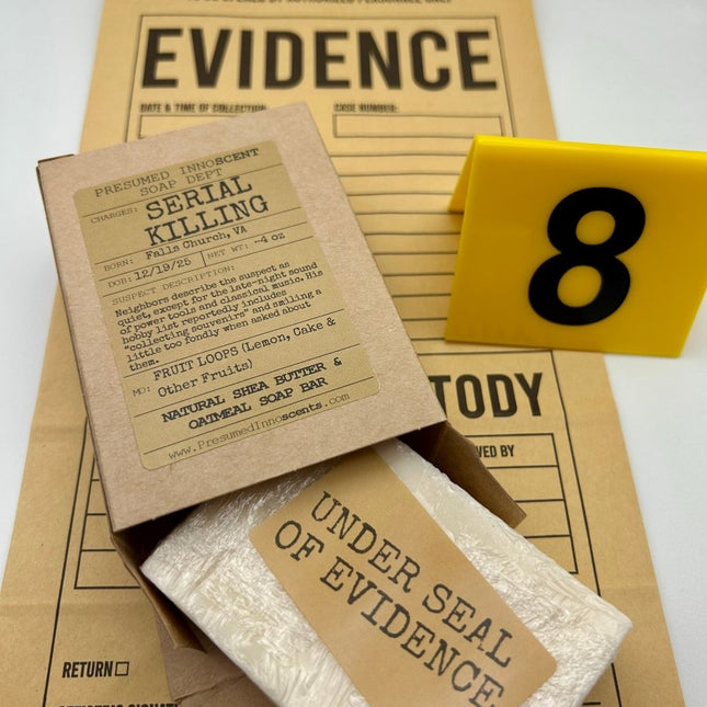 Serial Killing Soap Bar - Presumed Innoscent