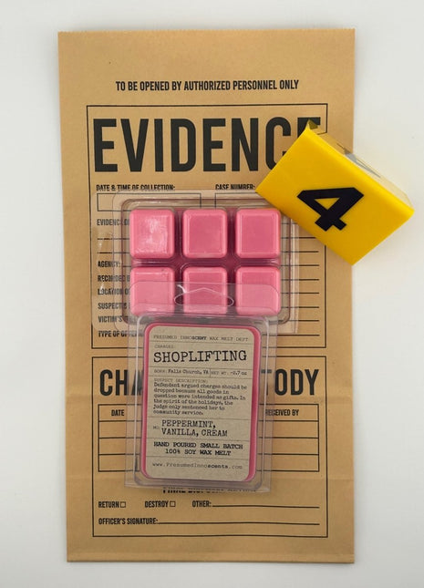 Shoplifting 6pc Wax Melt - Presumed Innoscent