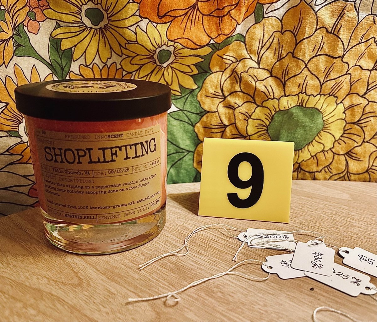 Shoplifting Scented Candle - Presumed Innoscent