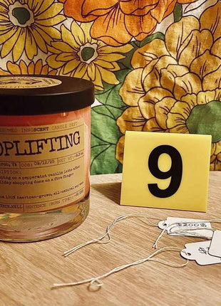 Shoplifting Scented Candle Small | Squat Jelly Jar | 3 oz - Presumed Innoscent