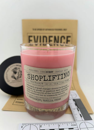 Shoplifting Scented Candle Extra Large | Double Old Fashioned Glass | 11 oz - Presumed Innoscent