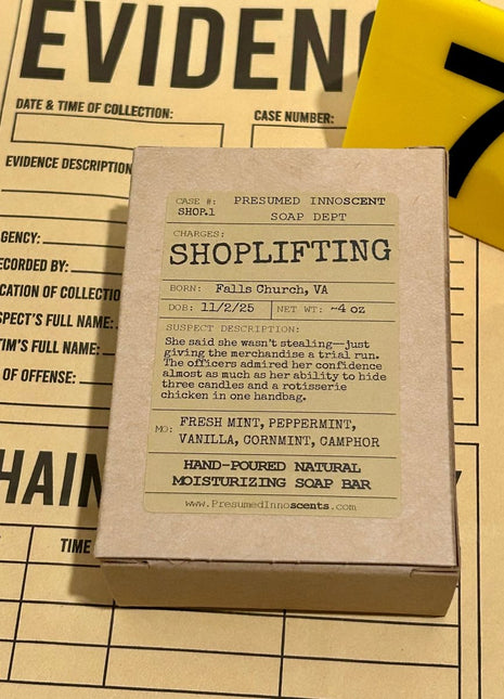 Shoplifting Soap Bar - Presumed Innoscent