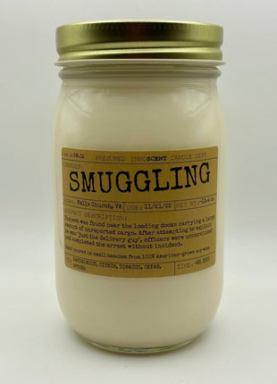 Smuggling Scented Candle [CLEARANCE] Extra Large | Mayo Jar | 13.4 oz - Presumed Innoscent