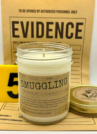 Smuggling Scented Candle [CLEARANCE] Extra Large | Mayo Jar | 13.4 oz - Presumed Innoscent
