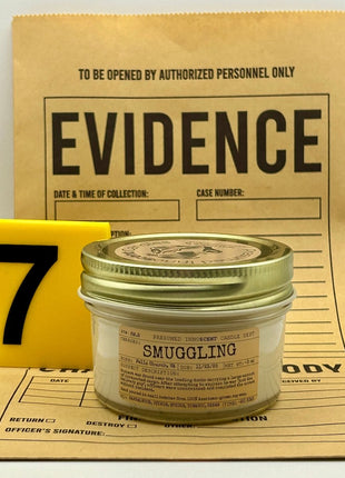 Smuggling Scented Candle [CLEARANCE] Extra Large | Mayo Jar | 13.4 oz - Presumed Innoscent