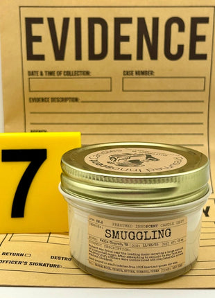 Smuggling Scented Candle [CLEARANCE] Extra Large | Mayo Jar | 13.4 oz - Presumed Innoscent