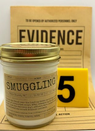 Smuggling Scented Candle [CLEARANCE] Extra Large | Mayo Jar | 13.4 oz - Presumed Innoscent