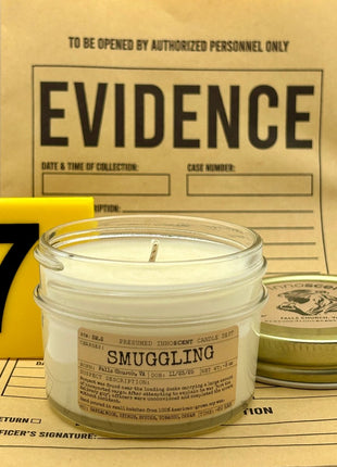 Smuggling Scented Candle [CLEARANCE] Extra Large | Mayo Jar | 13.4 oz - Presumed Innoscent