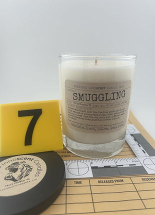 Smuggling Scented Candle Extra Large | Old Fashioned Glass | 11 oz - Presumed Innoscent