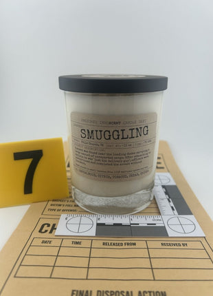 Smuggling Scented Candle Extra Large | Old Fashioned Glass | 11 oz - Presumed Innoscent