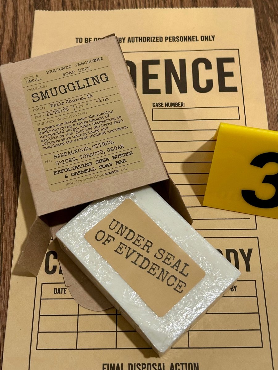 Smuggling Soap Bar - Presumed Innoscent