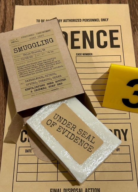 Smuggling Soap Bar - Presumed Innoscent