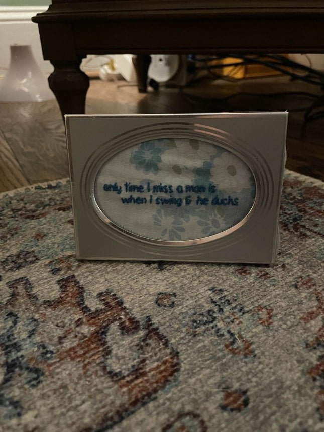 Swing and Duck Embroidery - Presumed Innoscent