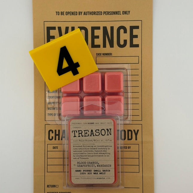 Treason 6pc Wax Melt - Presumed Innoscent