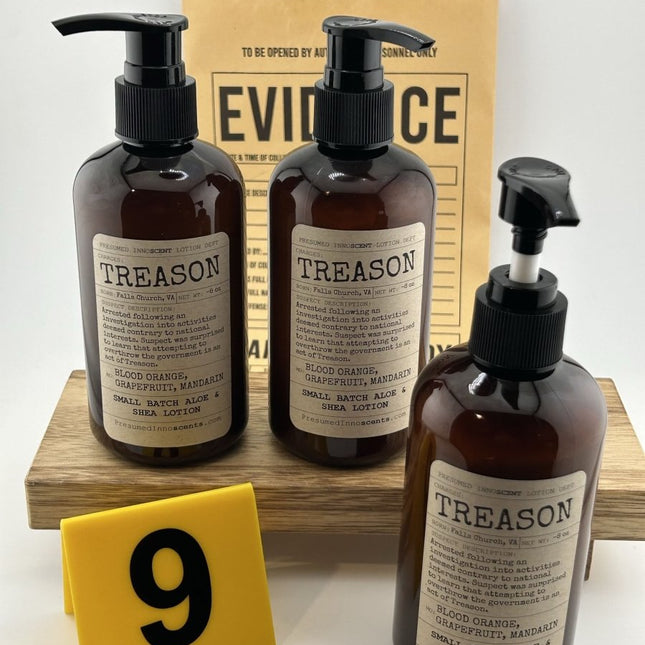 Treason Aloe & Shea Lotion - Presumed Innoscent