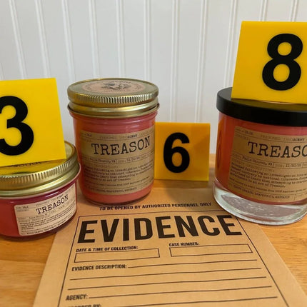 Treason Scented Candle - Presumed Innoscent