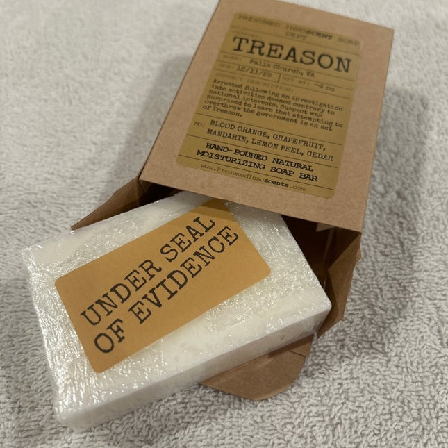 Treason Soap Bar - Presumed Innoscent