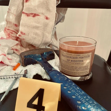 Unauthorized Practice of Medicine Scented Candle - Presumed Innoscent