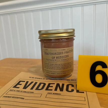 Unauthorized Practice of Medicine Scented Candle - Presumed Innoscent