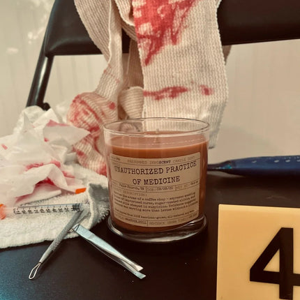Unauthorized Practice of Medicine Scented Candle - Presumed Innoscent