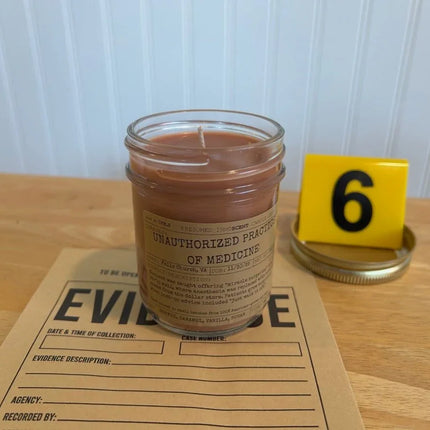 Unauthorized Practice of Medicine Scented Candle - Presumed Innoscent