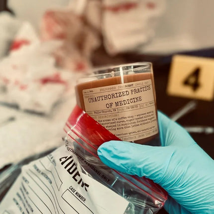Unauthorized Practice of Medicine Scented Candle - Presumed Innoscent