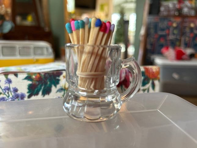 Vintage Glass Jars with Matchsticks & Strikers - Presumed Innoscent