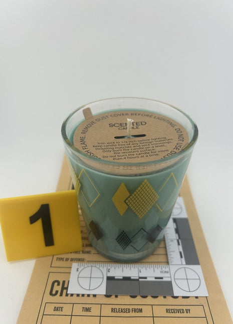 Witchcraft: Exhibit A - Vintage Triple Diamonds Atomic Argyle Mid Century Tumbler - Presumed Innoscent