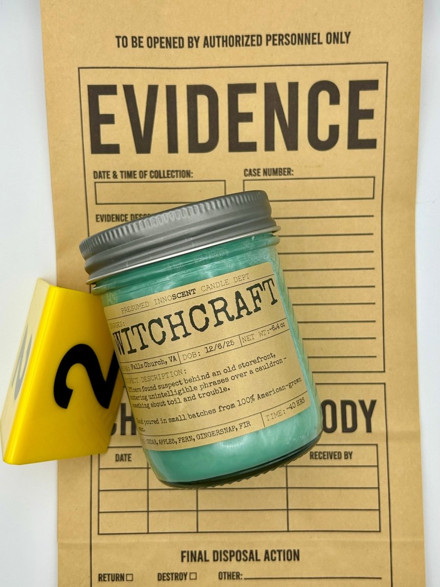 Witchcraft Scented Candle - Presumed Innoscent