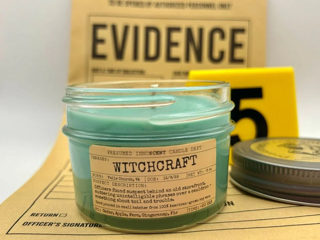 Witchcraft Scented Candle - Presumed Innoscent